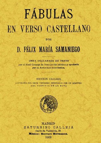 FABULAS DE SAMANIEGO