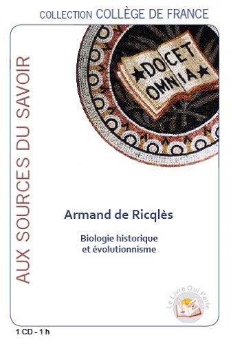 BIOLOGIE HISTORIQUE ET EVOLUTIONNISME / 1 CD