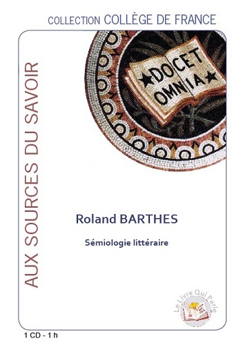 SEMIOLOGIE LITTERAIRE / 1 CD