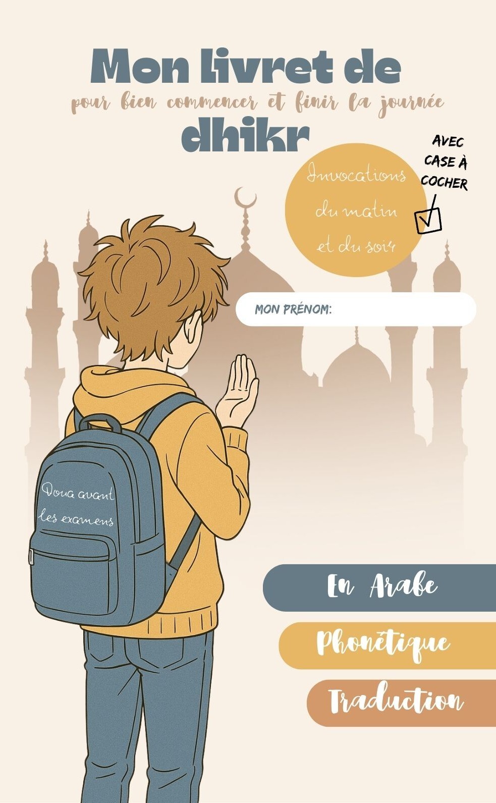 Mon livret de dhikr pour bien commencer et finir la journée