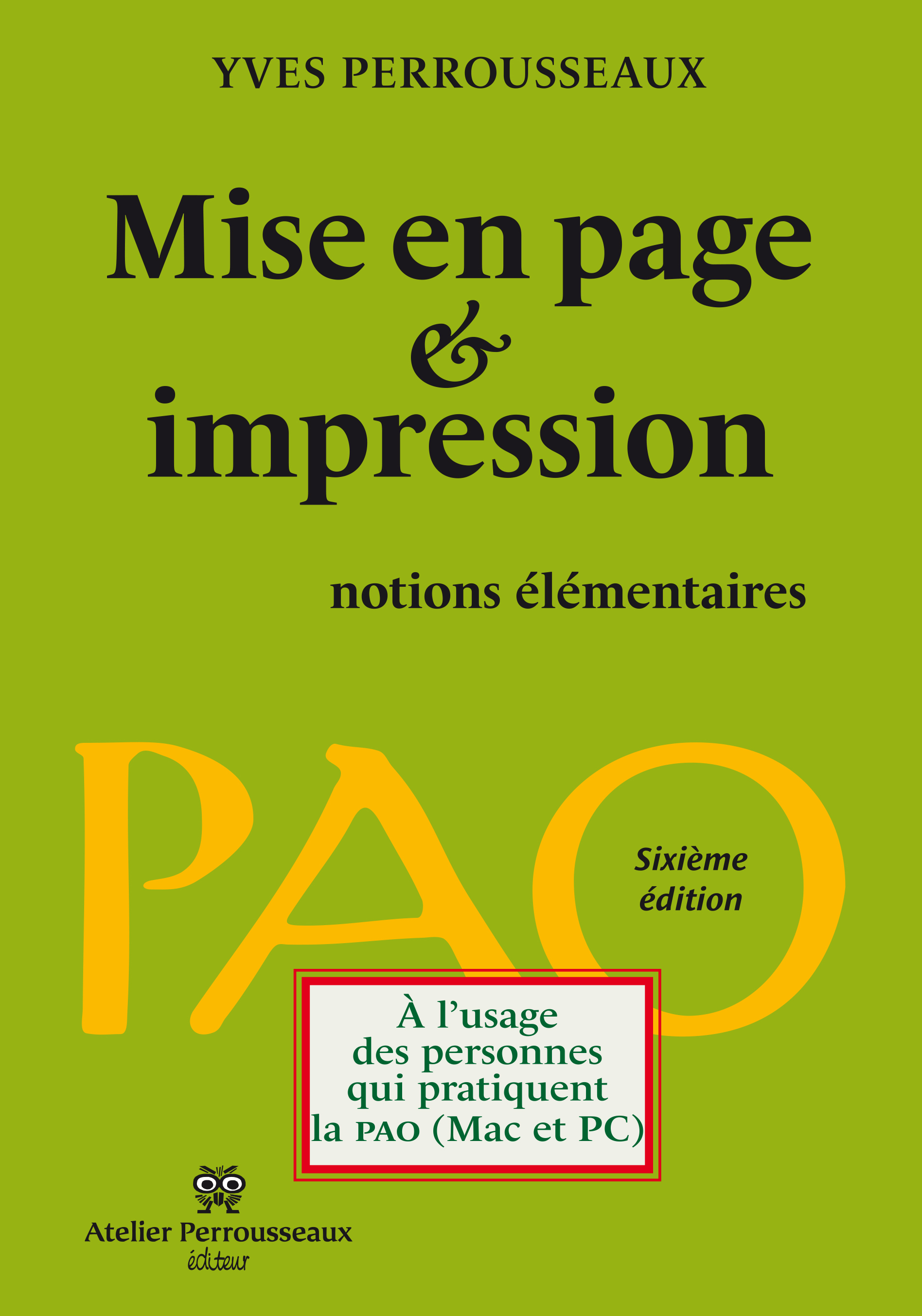 Mise en page & impression - notions élémentaires