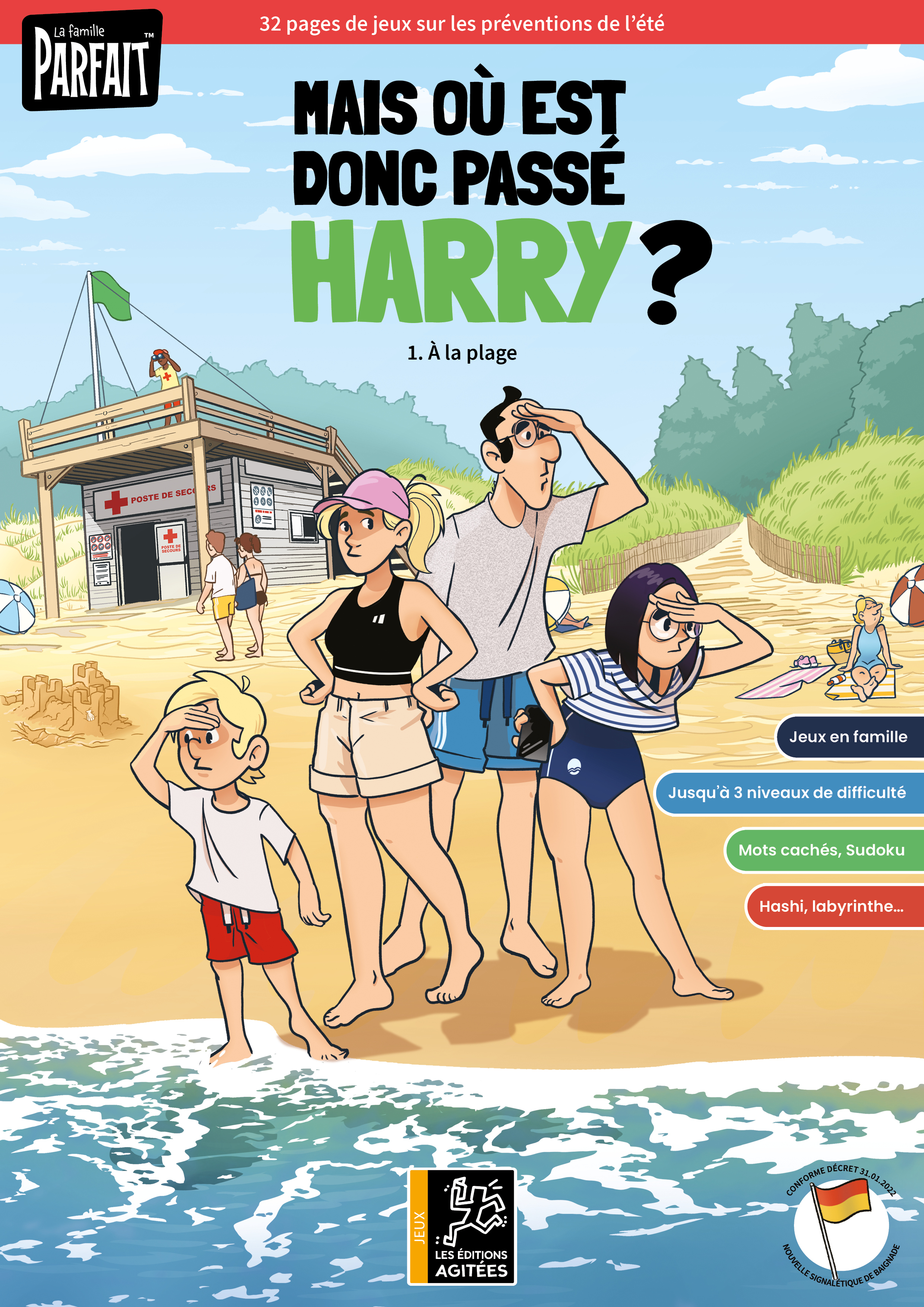 MAIS OU EST DONC PASSE HARRY ? : 1 - LA FAMILLE PARFAIT A LA PLAGE