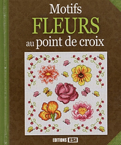MOTIFS FLEURS AU POINT DE CROIX
