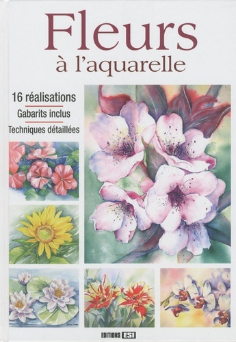 FLEURS A L'AQUARELLE + DVD