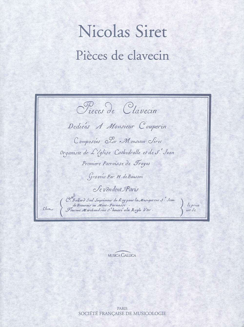 Pièces de clavecin