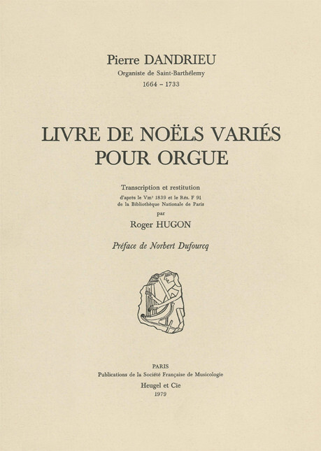 Livre de Noëls variés pour orgue