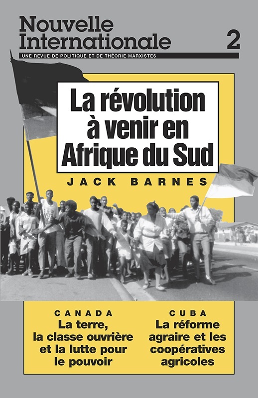 La révolution à venir en Afrique du Sud - La réforme agraire et les coopératives agricoles à Cuba