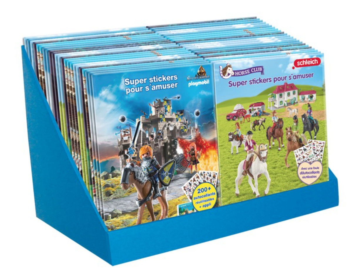 DISPLAY PLEIN PANORAMA STICKER 20EX (4EX/TITRE - 5 TITRES)