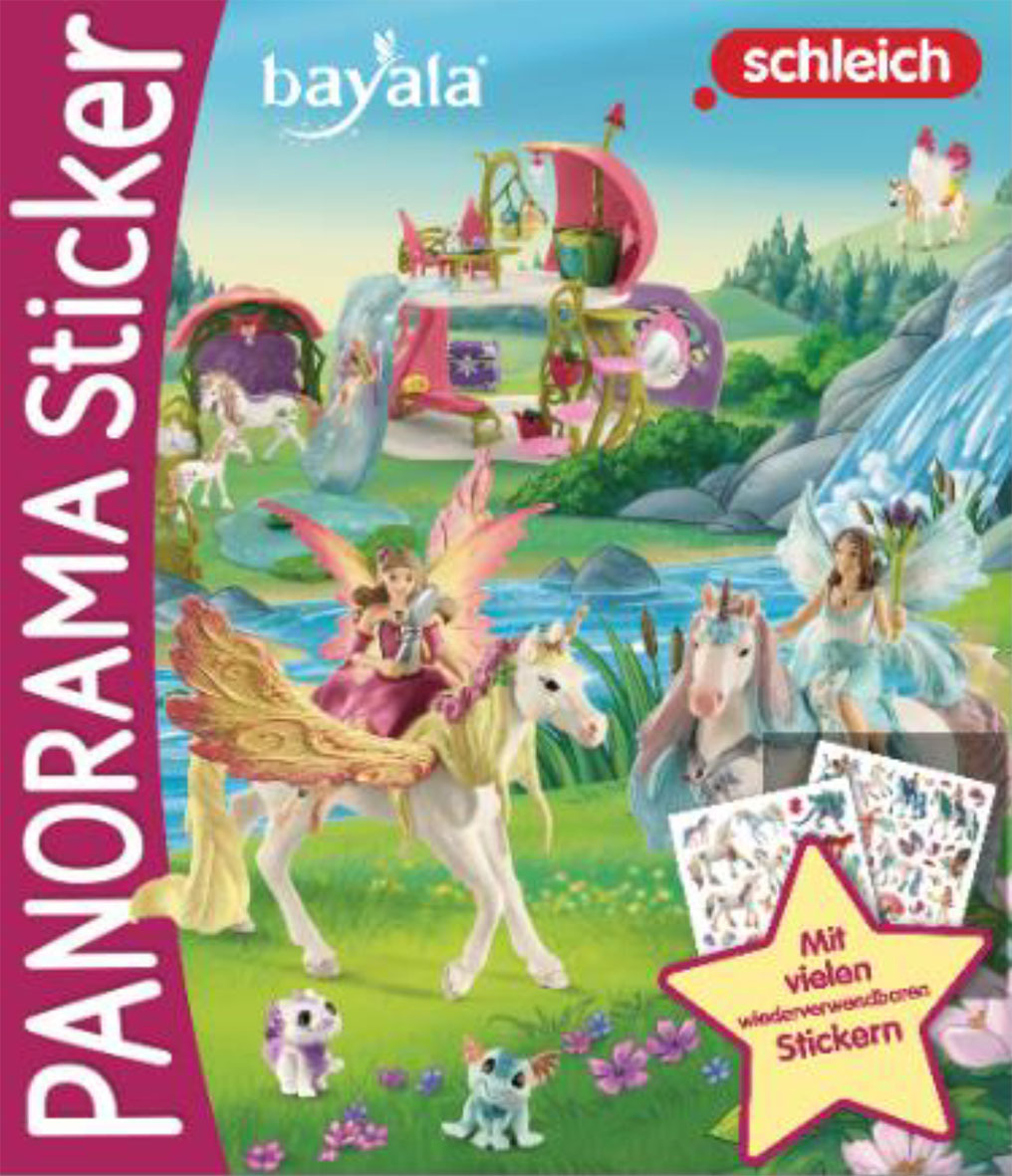 SCHLEICH - BAYALA STICKER AND FUN - 2 EN 1