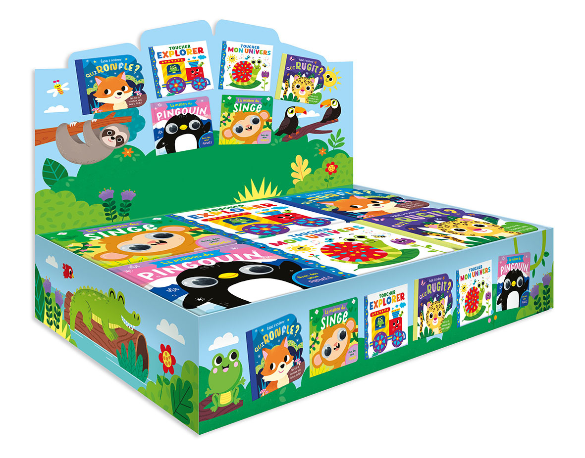 PLV COMPTOIR 24EX - MINI BOARD BOOK