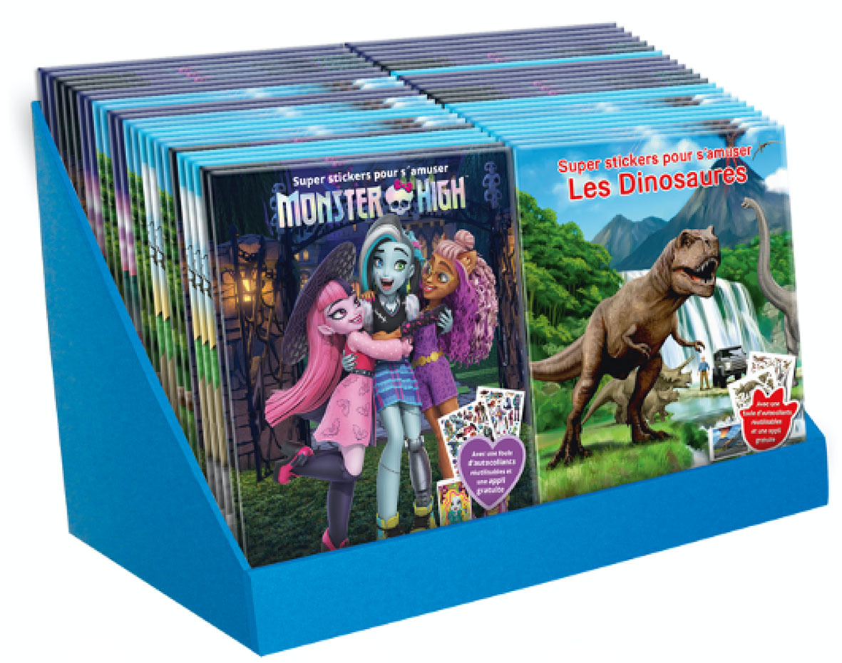 DISPLAY PLEIN PANORAMA STICKER 20EX (4EX/TITRE - 5 TITRES)