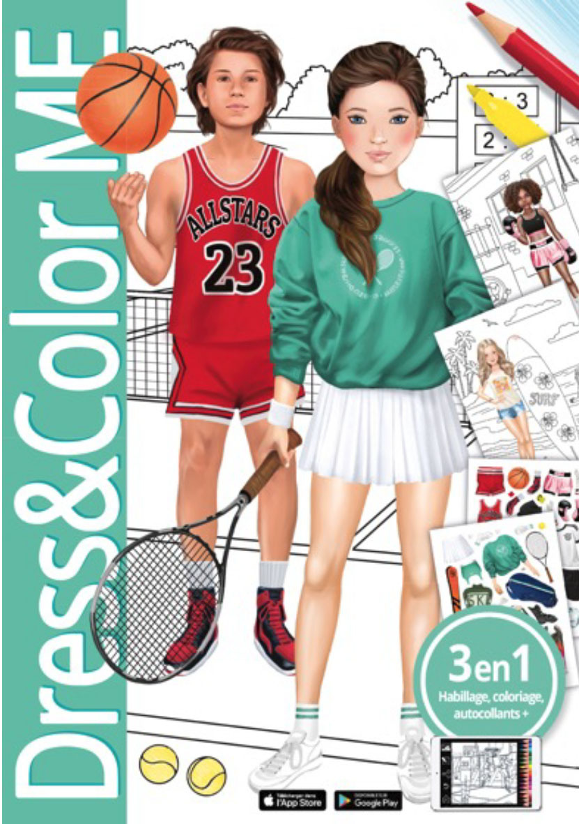 SPORT MINI DRESS AND COLOR ME 3 EN 1