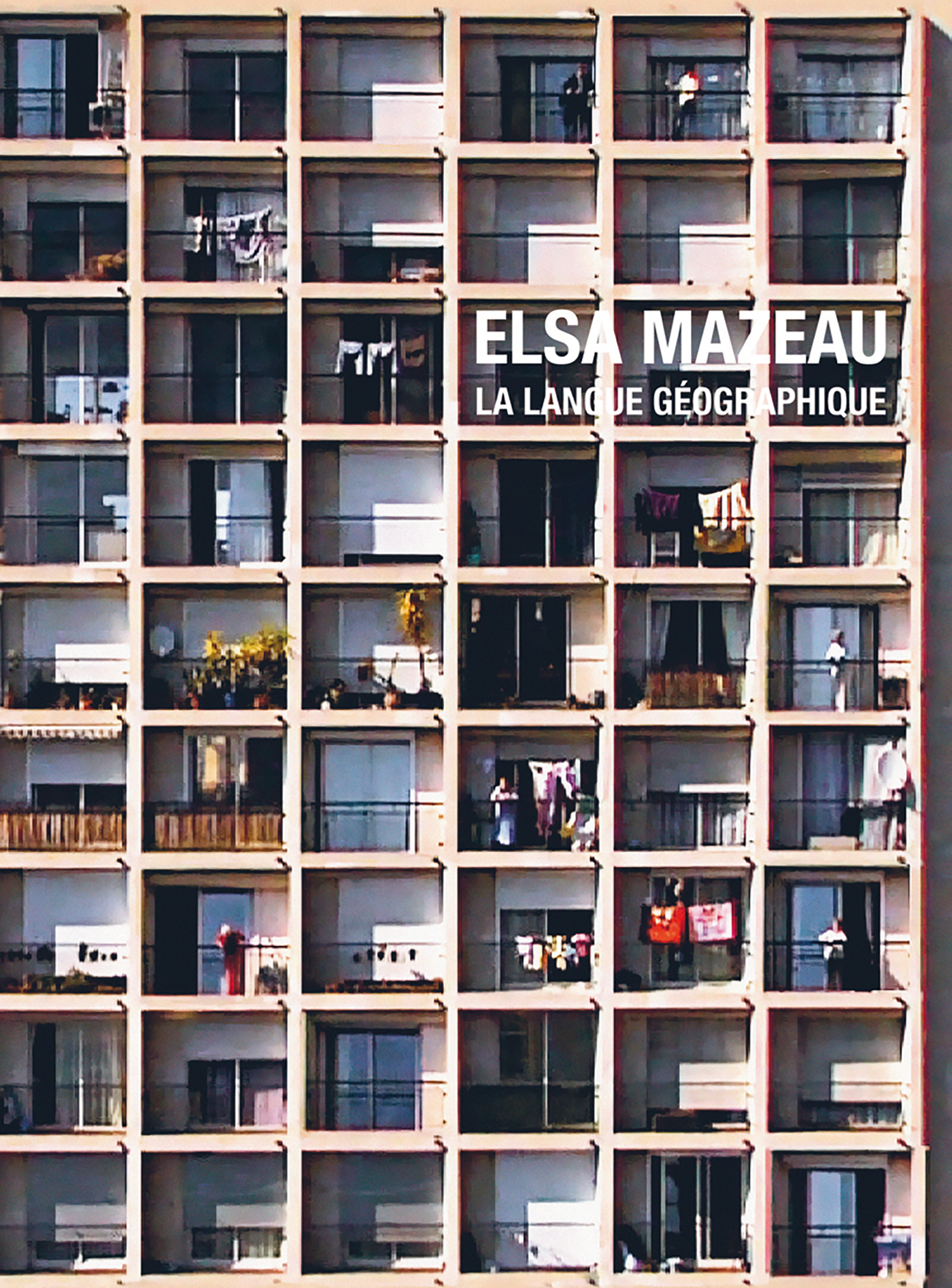 ELSA MAZEAU LA LANGUE GEOGRAPHIQUE