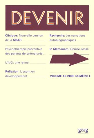 DEVENIR VOL 12 N 1 2000