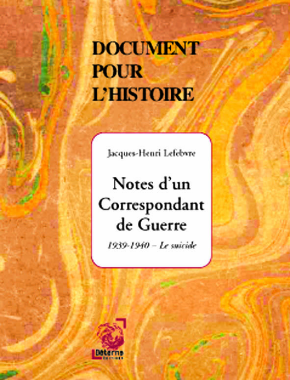 Notes d'un correspondant de guerre