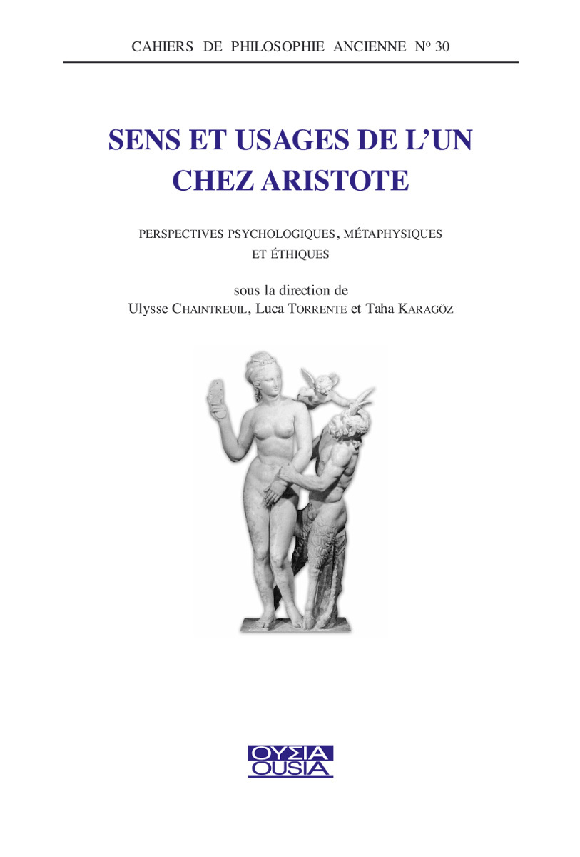 Sens et usages de l'un chez Aristote