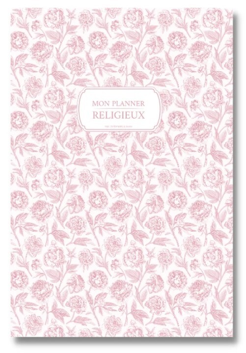 Mon Planner Religieux Rose