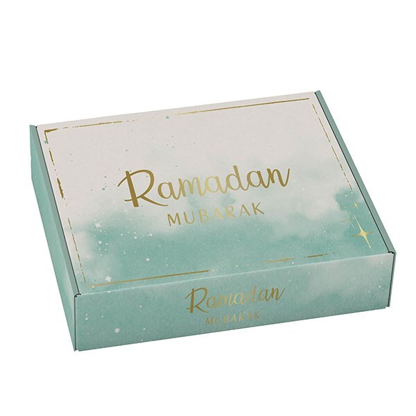 Boîte à pâtisserie ramadan moubarak  30x20x8 cm