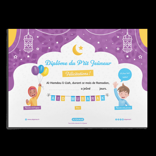 Diplôme du P'tit Jeûneur