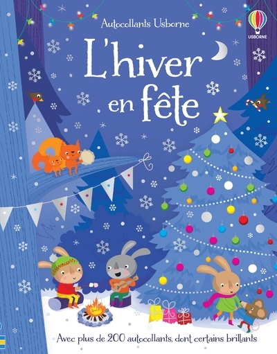 L'hiver en fête - Autocollants Usborne