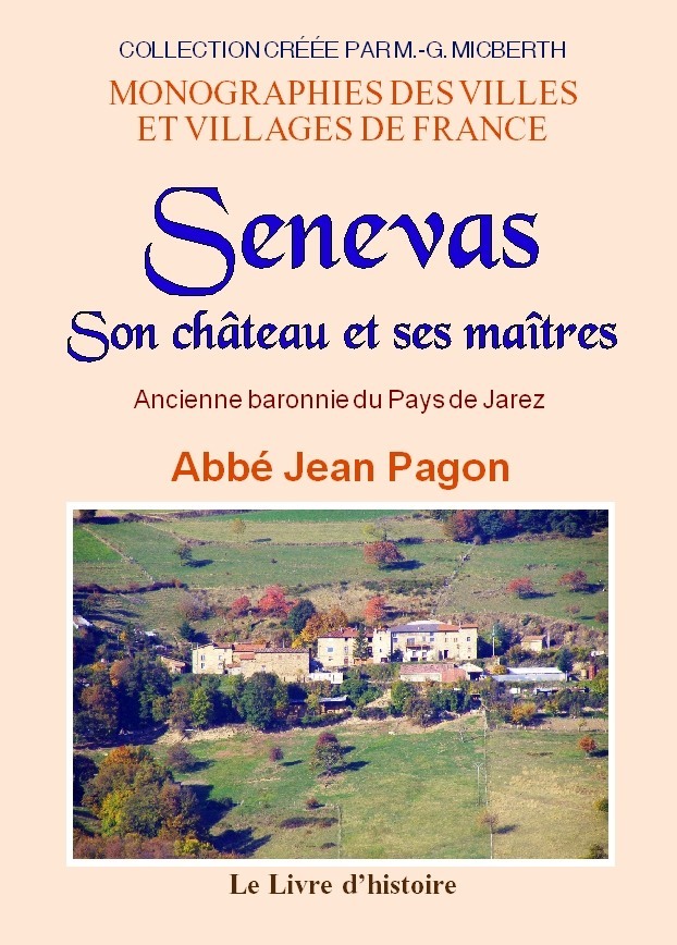 Senevas - son château et ses maîtres