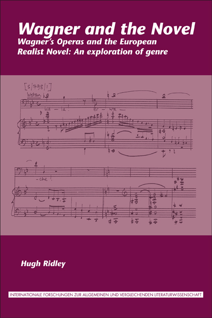 WAGNER AND THE NOVEL. WAGNER'S OPERAS AND THE EUROPEAN REALIST NOVEL: AN EXPLORATION OF GENRE