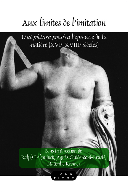 AUX LIMITES DE L'IMITATION