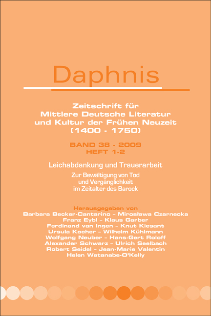 LEICHABDANKUNG UND TRAUERARBEIT