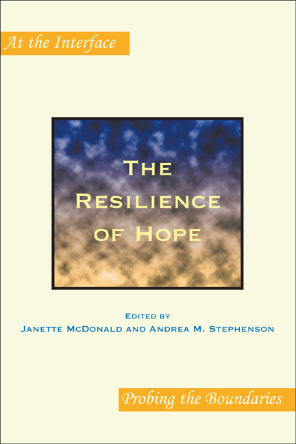 THE RESILIENCE OF HOPE