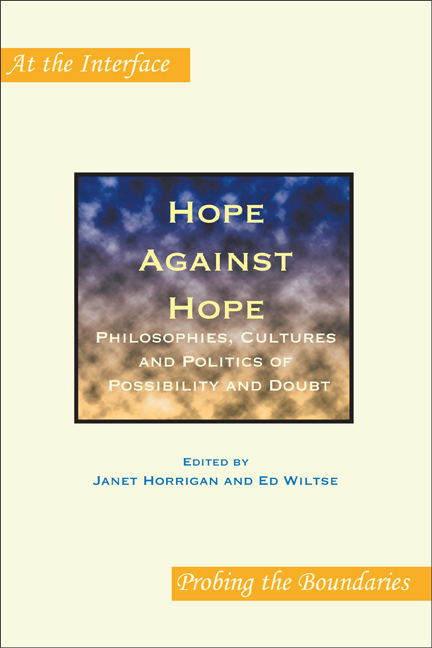 HOPE AGAINST HOPE