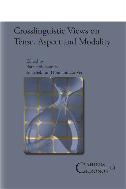 CROSSLINGUISTIC VIEWS ON TENSE, ASPECT AND MODALITY