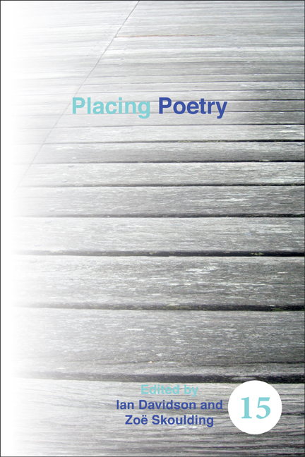 PLACING POETRY