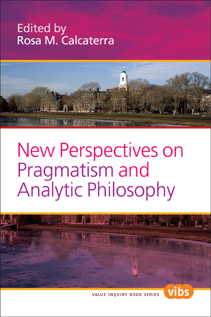 NEW PERSPECTIVES ON PRAGMATISM AND ANALYTIC PHILOSOPHY