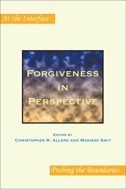 FORGIVENESS IN PERSPECTIVE