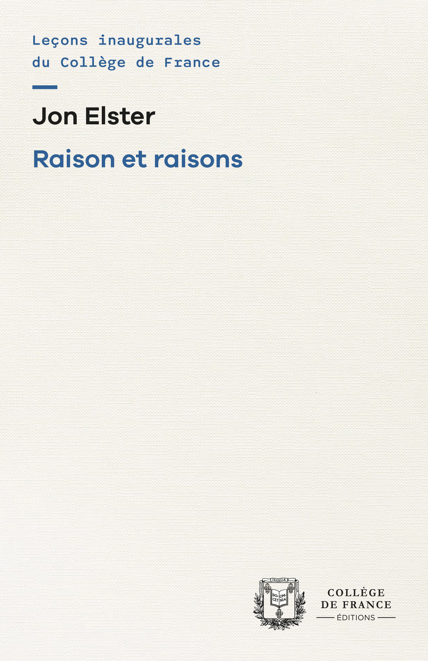 RAISON ET RAISONS