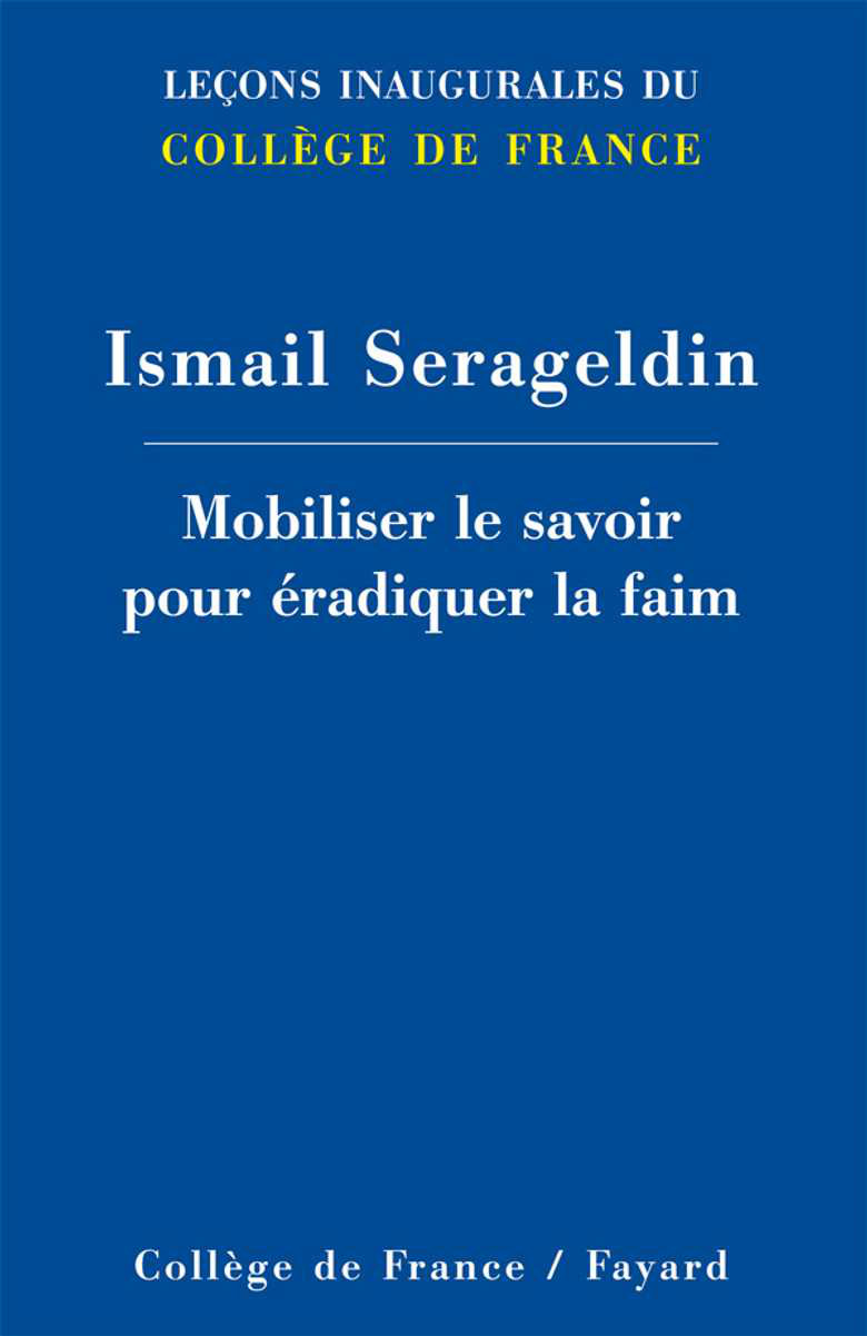 MOBILISER LE SAVOIR POUR ERADIQUER LA FAIM