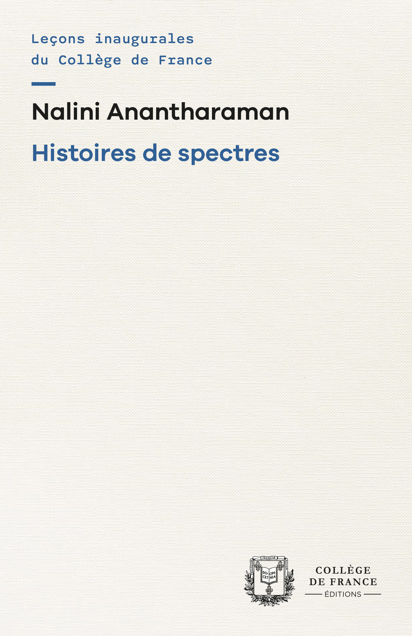 HISTOIRES DE SPECTRES