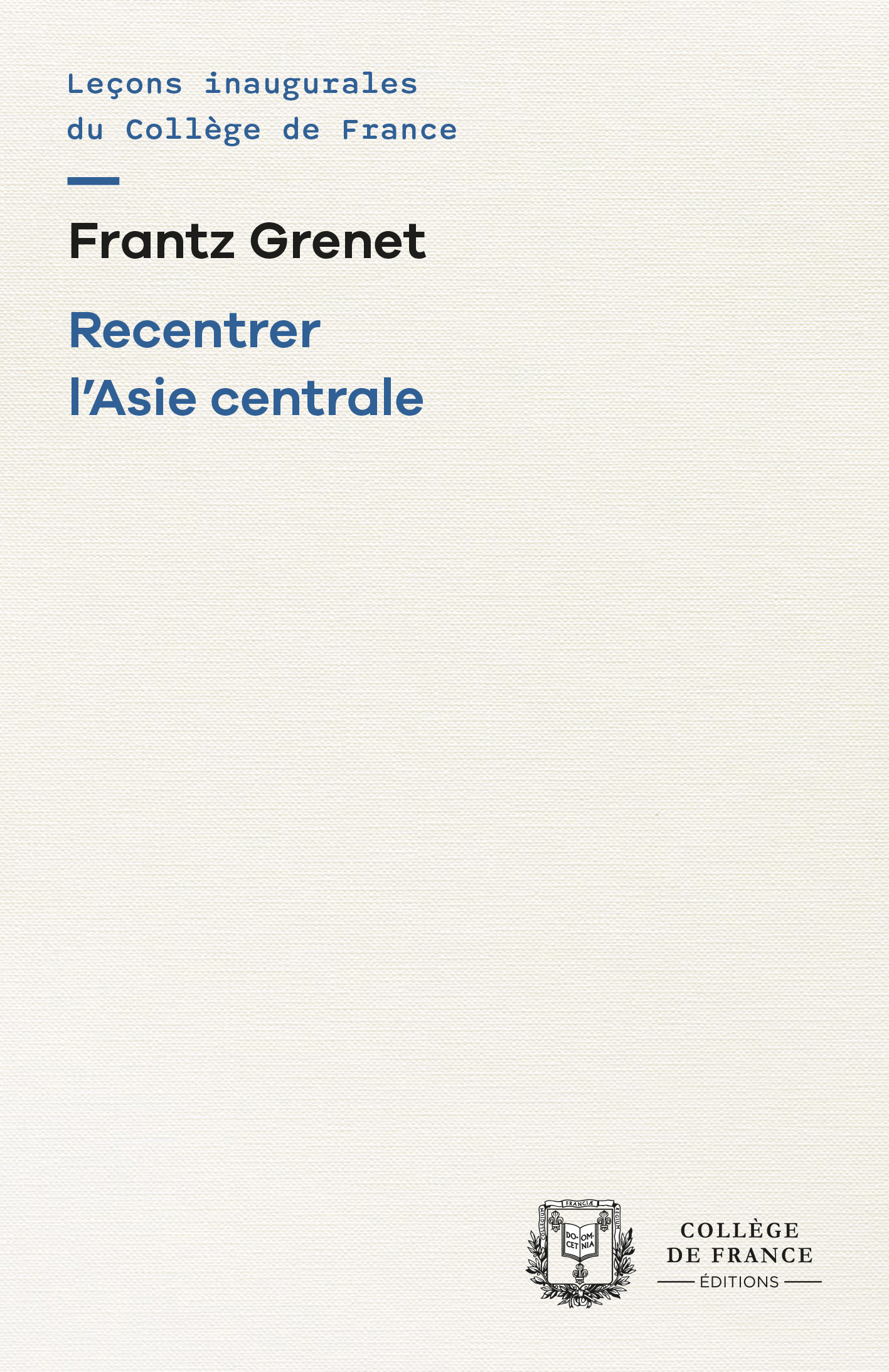 RECENTRER L'ASIE CENTRALE