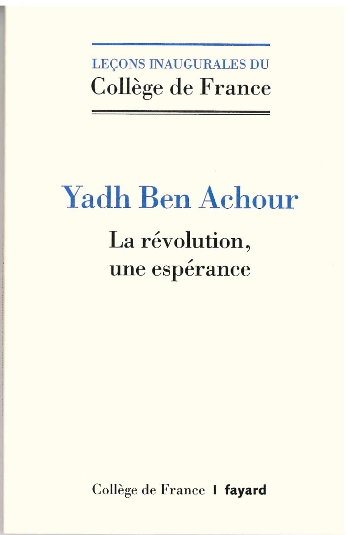 LA REVOLUTION, UNE ESPERANCE