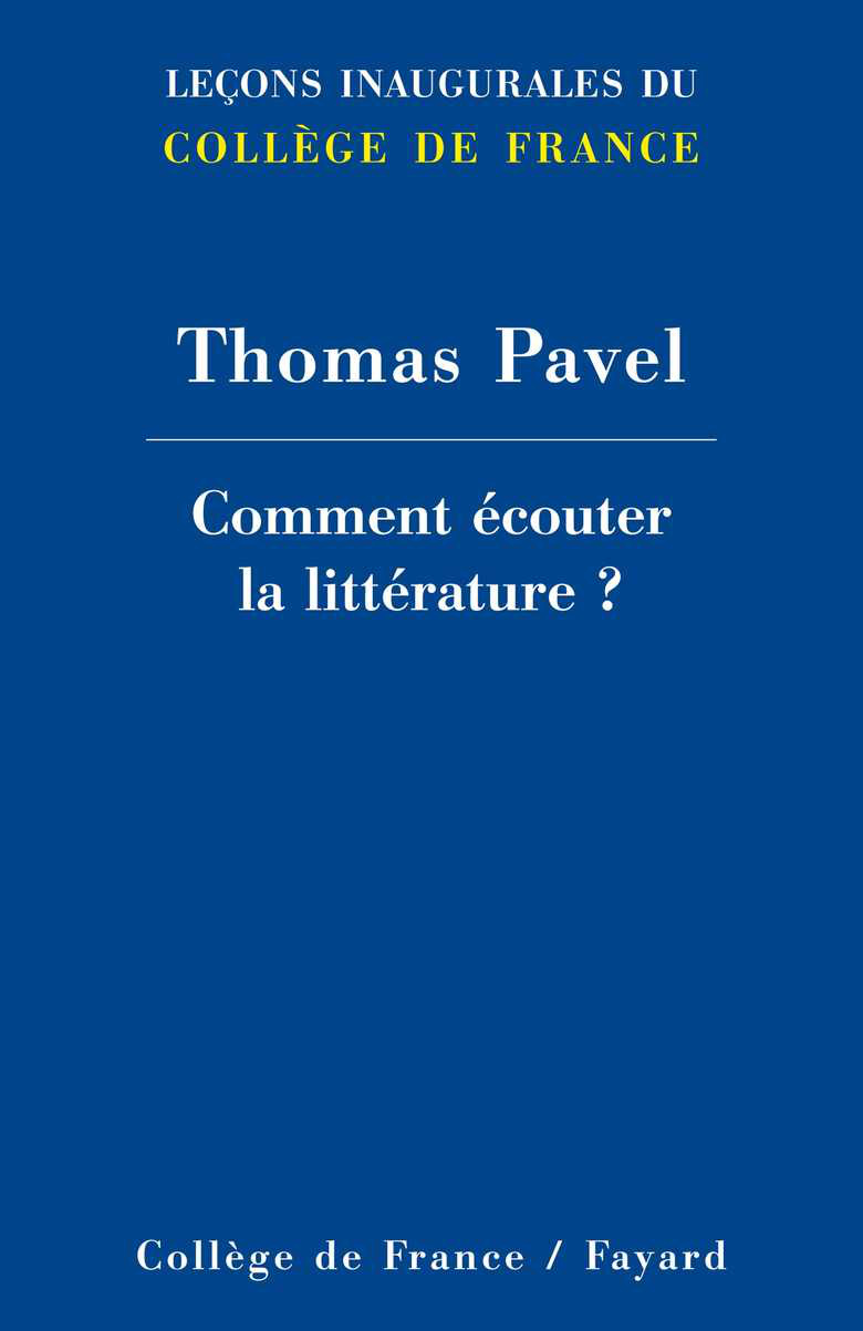 COMMENT ECOUTER LA LITTERATURE ?