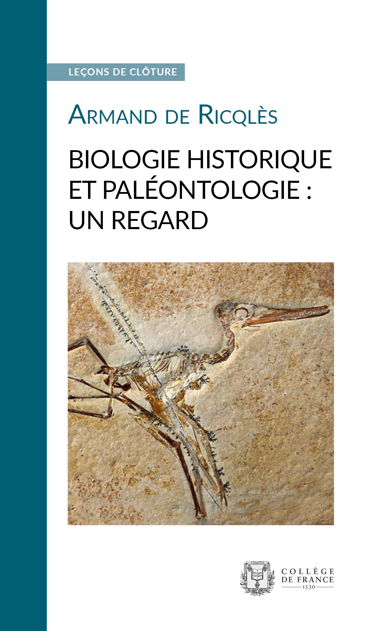 Biologie historique et paléontologie - un regard