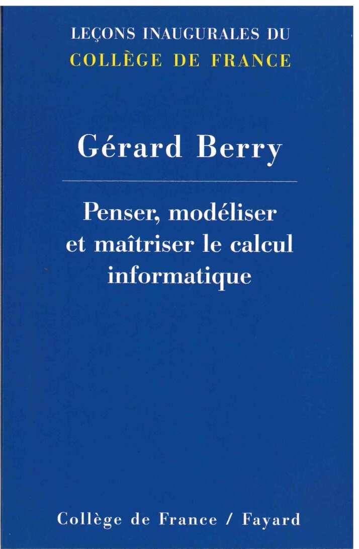 PENSER, MODELISER ET MAITRISER LE CALCUL INFORMATIQUE