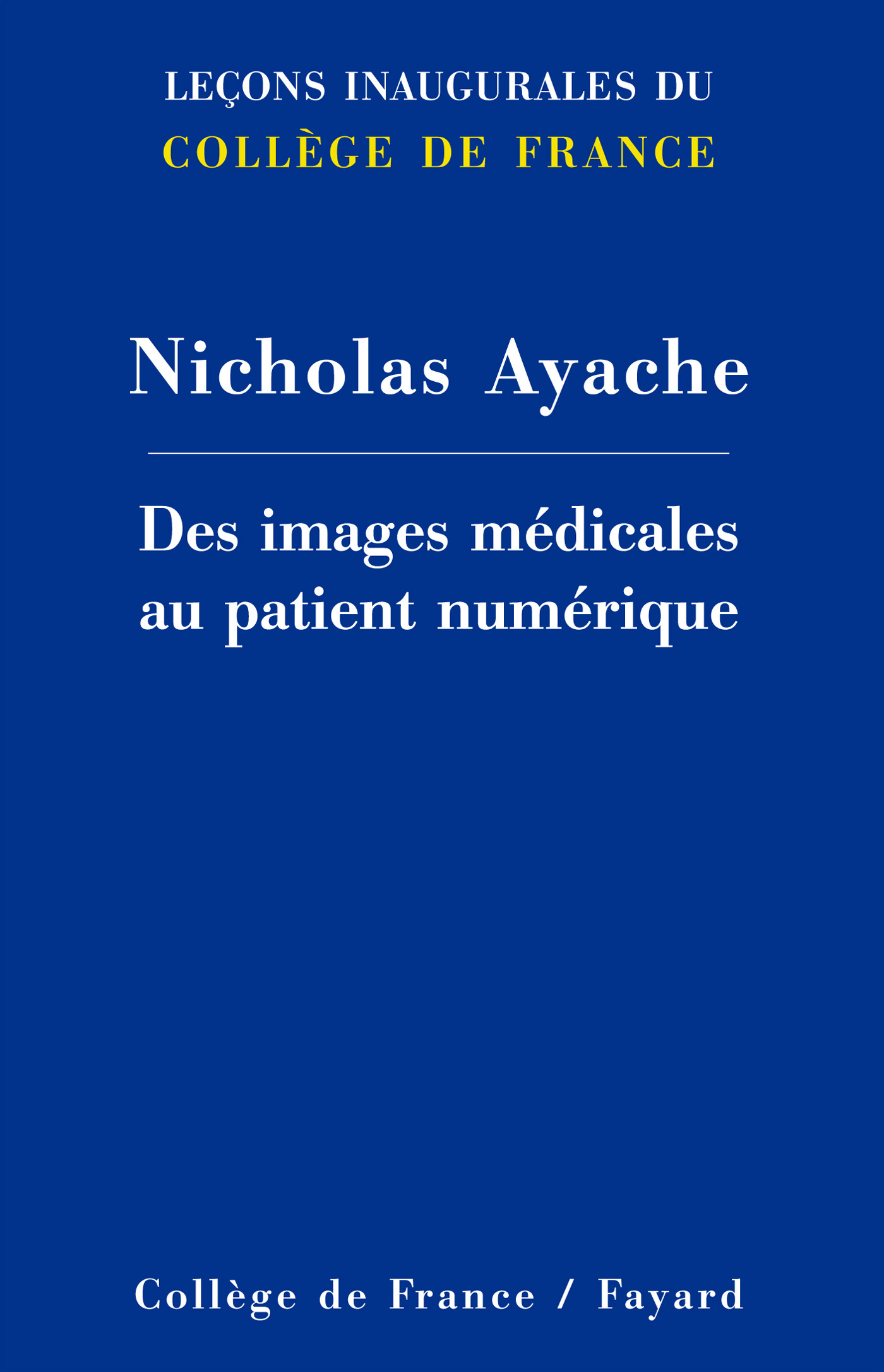 DES IMAGES MEDICALES AU PATIENT NUMERIQUE