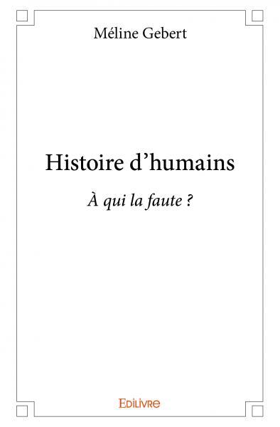 Histoire d’humains