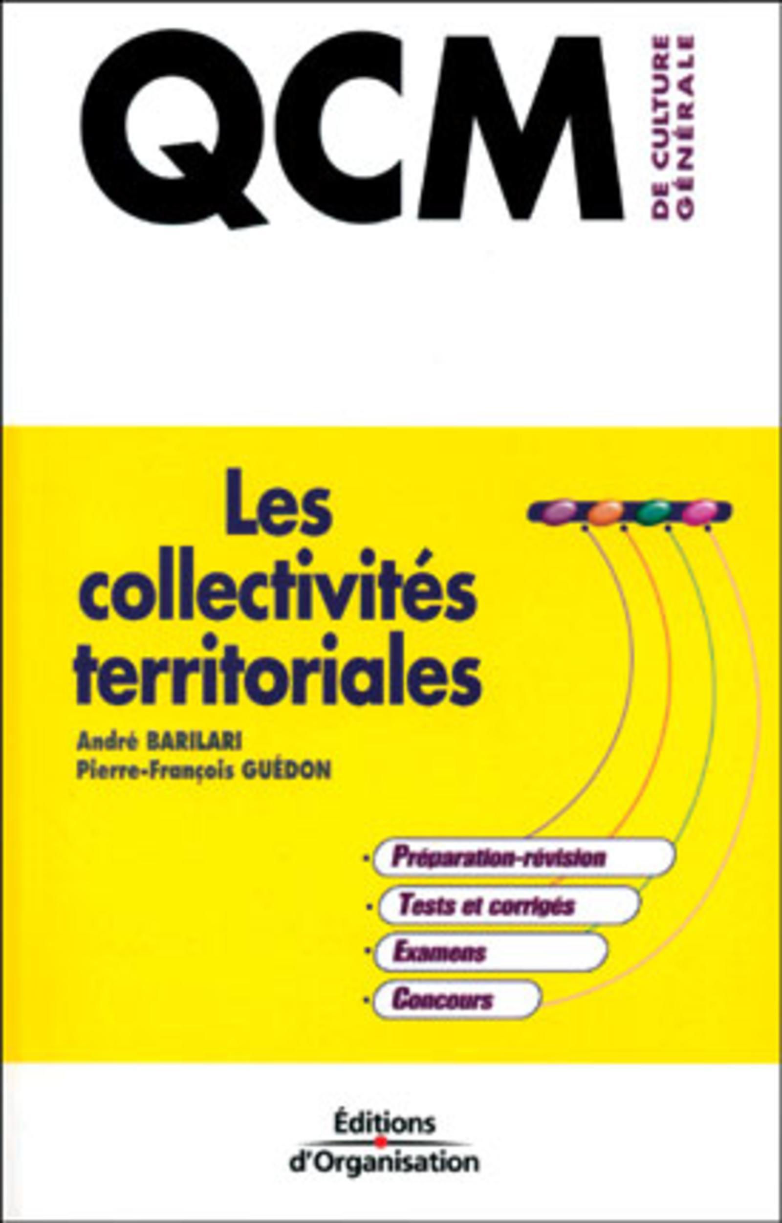 QCM DE CULTURE GENERALE T9 LES COLLECTIVITES TERRITORIALES