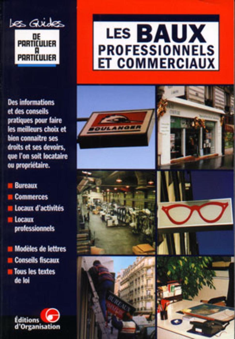 Les baux professionnels et commerciaux