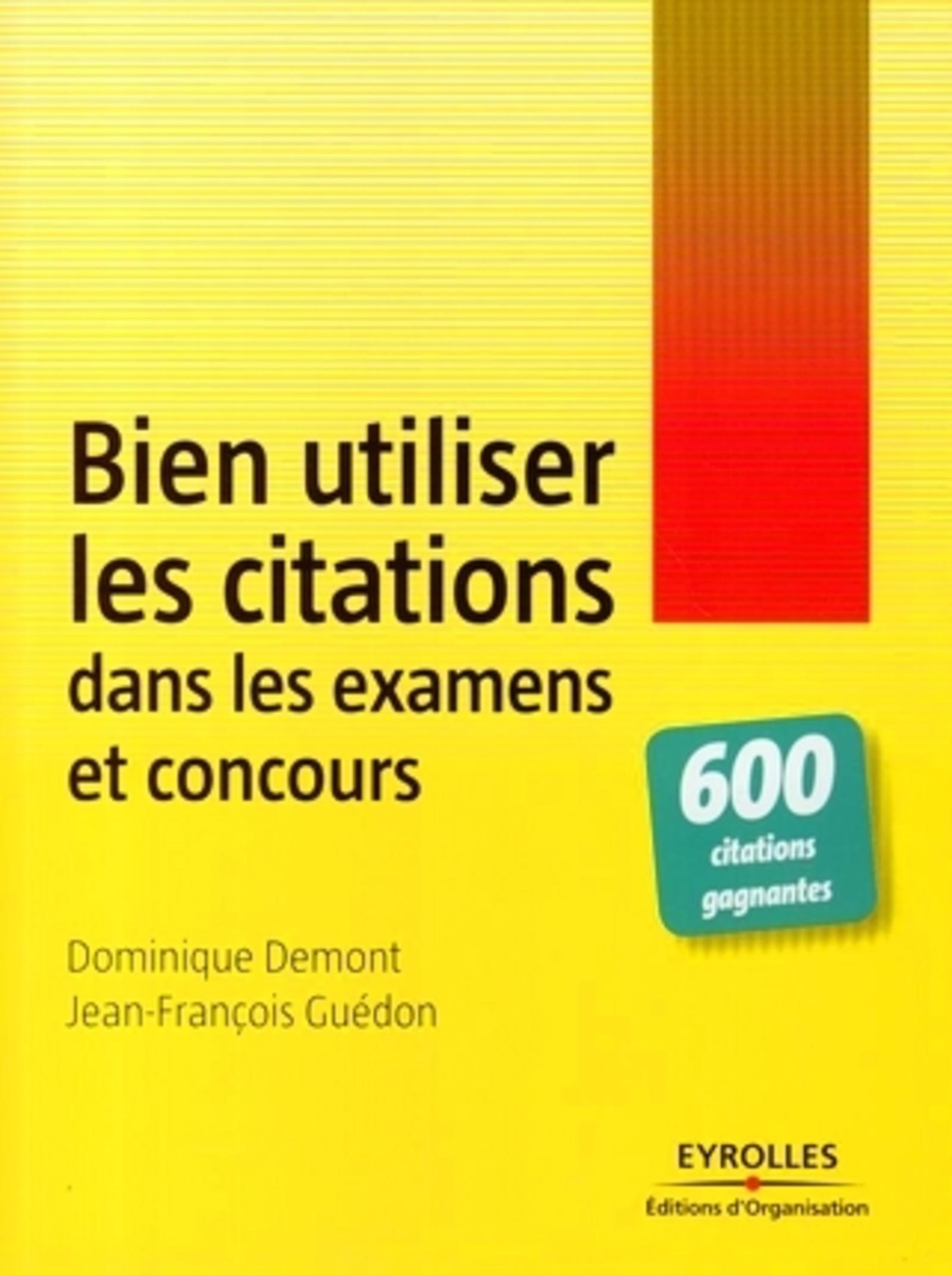 Bien utiliser les citations dans les examens et concours