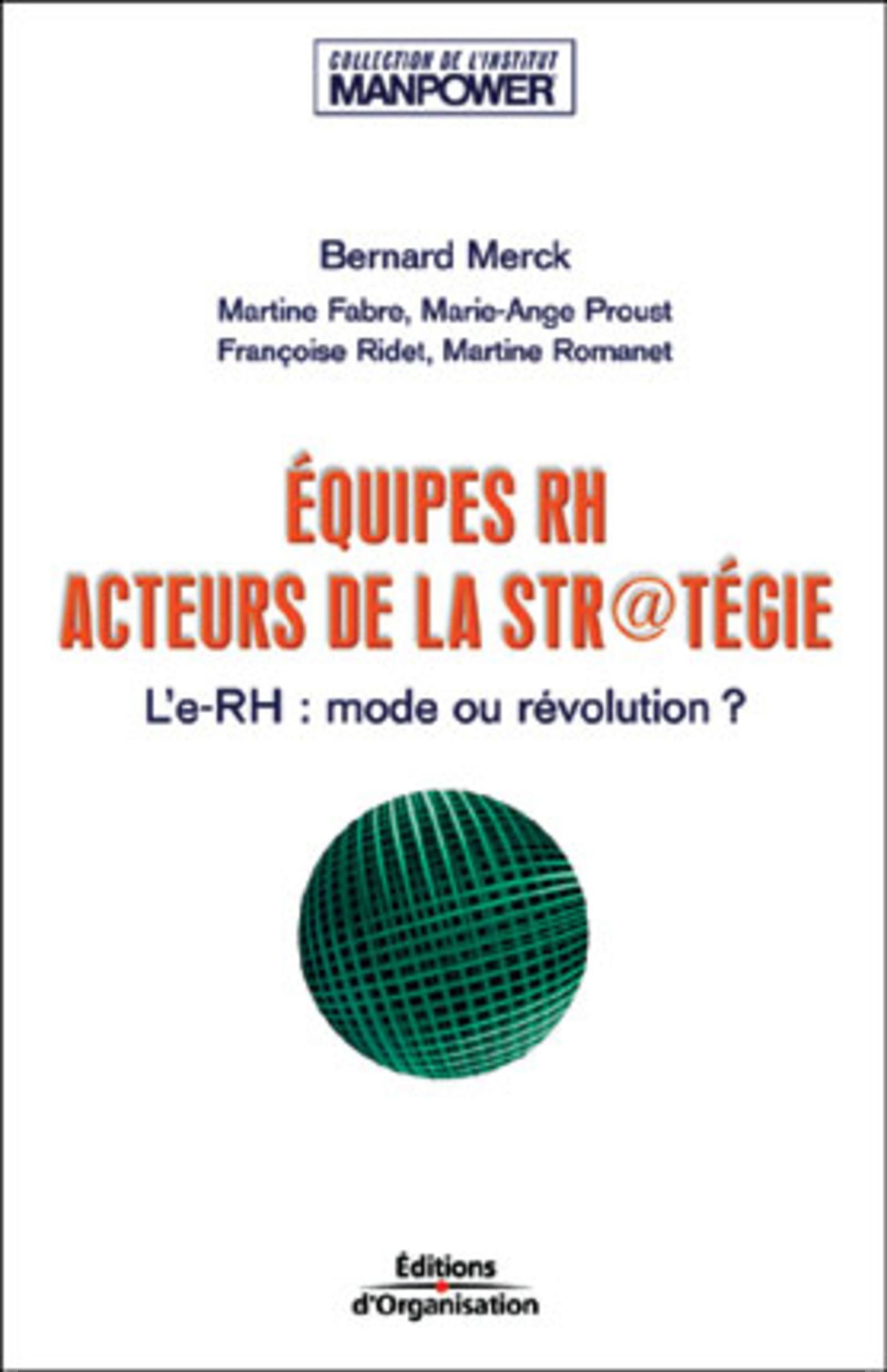 Equipes RH. Acteurs de la stratégie