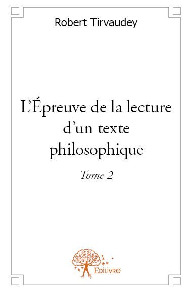 L'épreuve de la lecture d'un texte philosophique