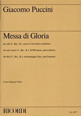 GIACOMO PUCCINI : MESSA DI GLORIA - CHOEUR MIXTE A CAPPELLA